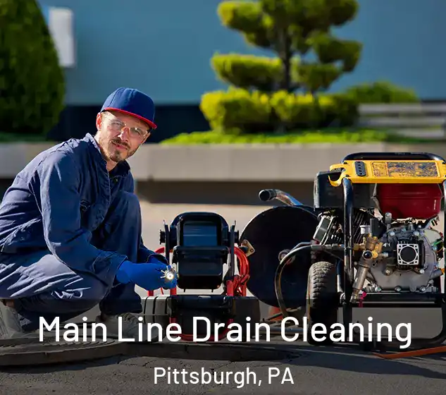  Main Line Drain Cleaning Pittsburgh, PA