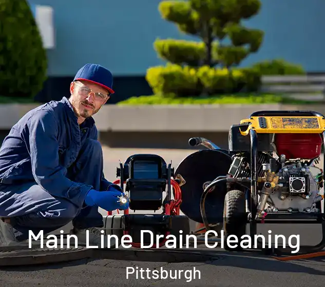 Main Line Drain Cleaning Pittsburgh