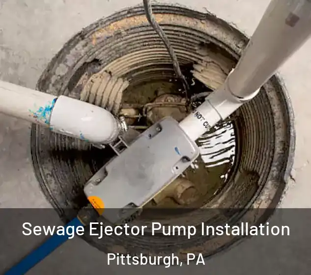  Sewage Ejector Pump Installation Pittsburgh, PA