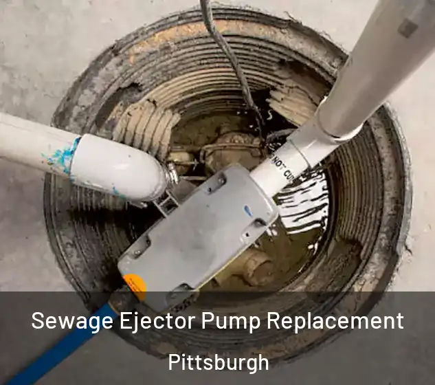  Sewage Ejector Pump Replacement Pittsburgh